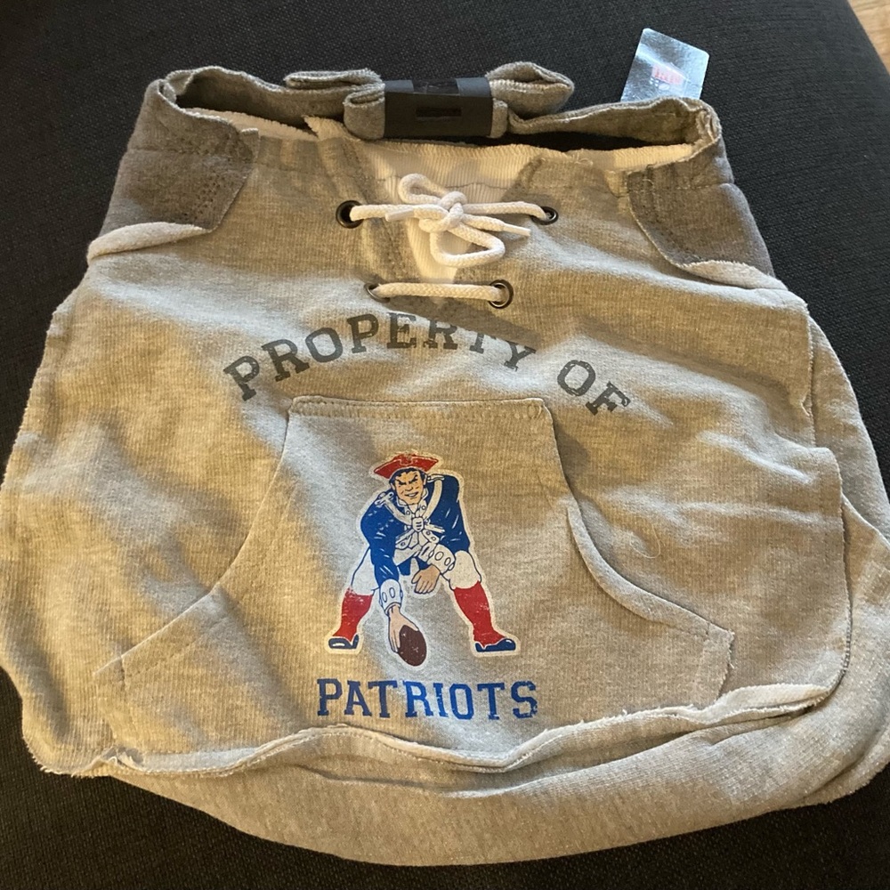 NFL New England Patriots hoodie purse